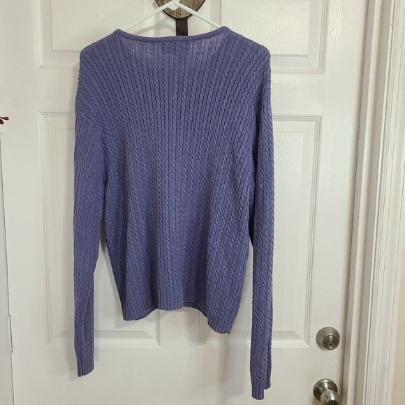 Crystal Kobe Woman's Knit Long Sleeve Button Down Sweater, Size:Medium - Picture 14 of 15